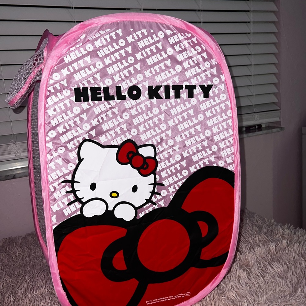 Hello Kitty Pink Storage Bin